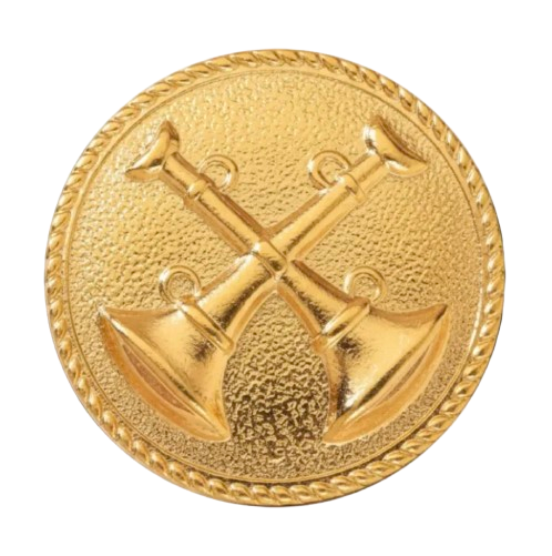 2x Trumpet Solid Lapel Pin - LF07