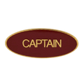 Captain Oval Pin - LF143G
