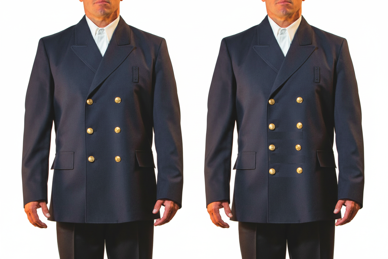 Double Breasted Tunic Jacket Class A - TJ200