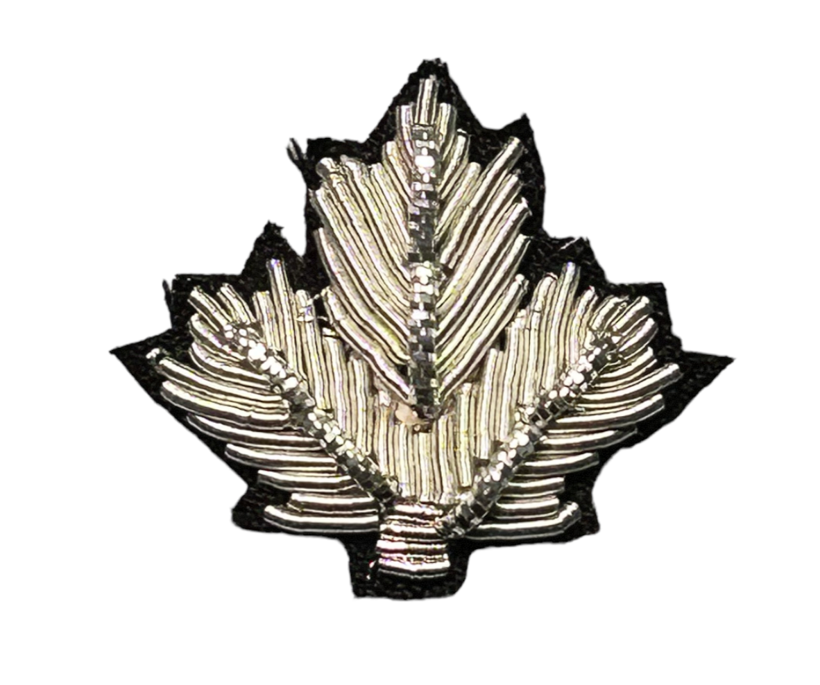 MAPLE LEAF With Stem 3/4" Bullion - SP909