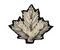 MAPLE LEAF With Stem 3/4" Bullion