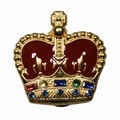 Crown with Red Gold or Silver Pin - LC33