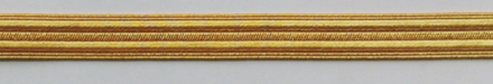 3/8" Gold Cello Uniform Braid