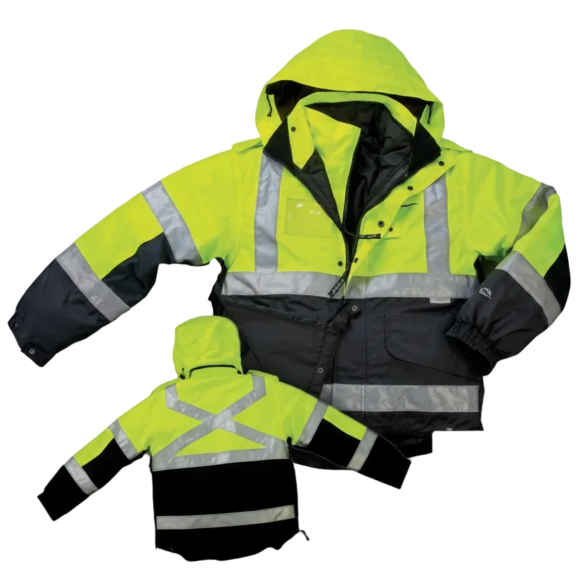 Duty Safety Rain Jacket Two Tone - OP12