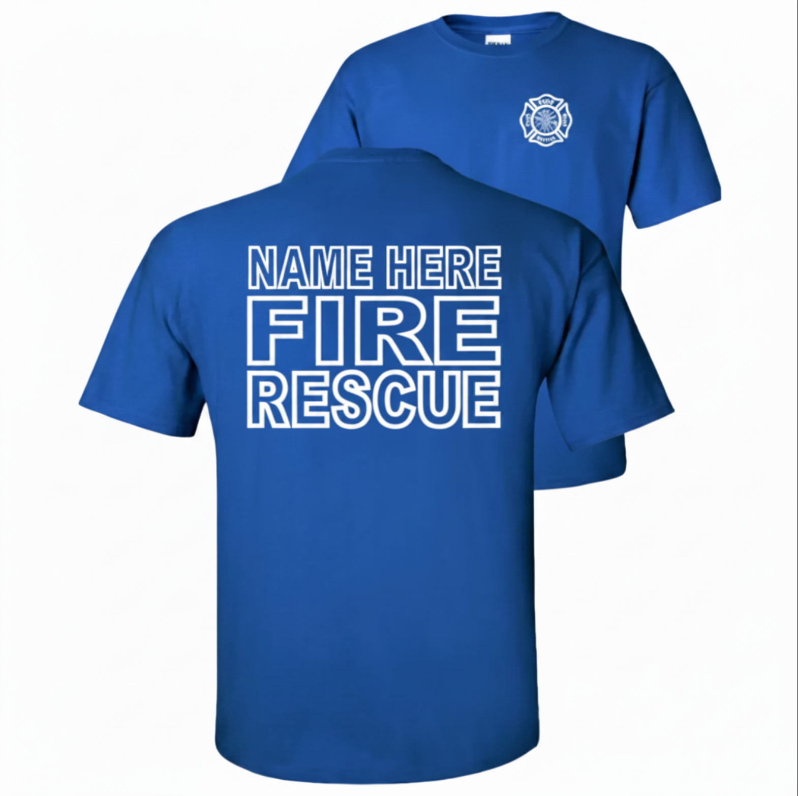 Fire Rescue Customized T-Shirt - TS100