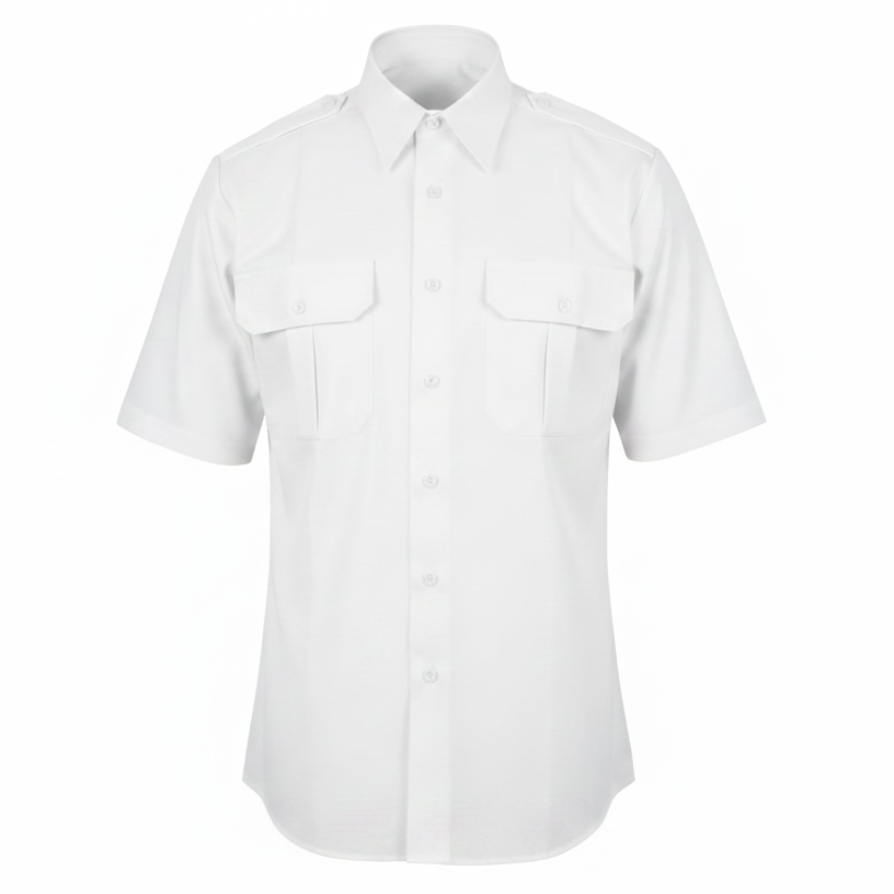 Ladies Military Short Sleeved Shirt - OP528