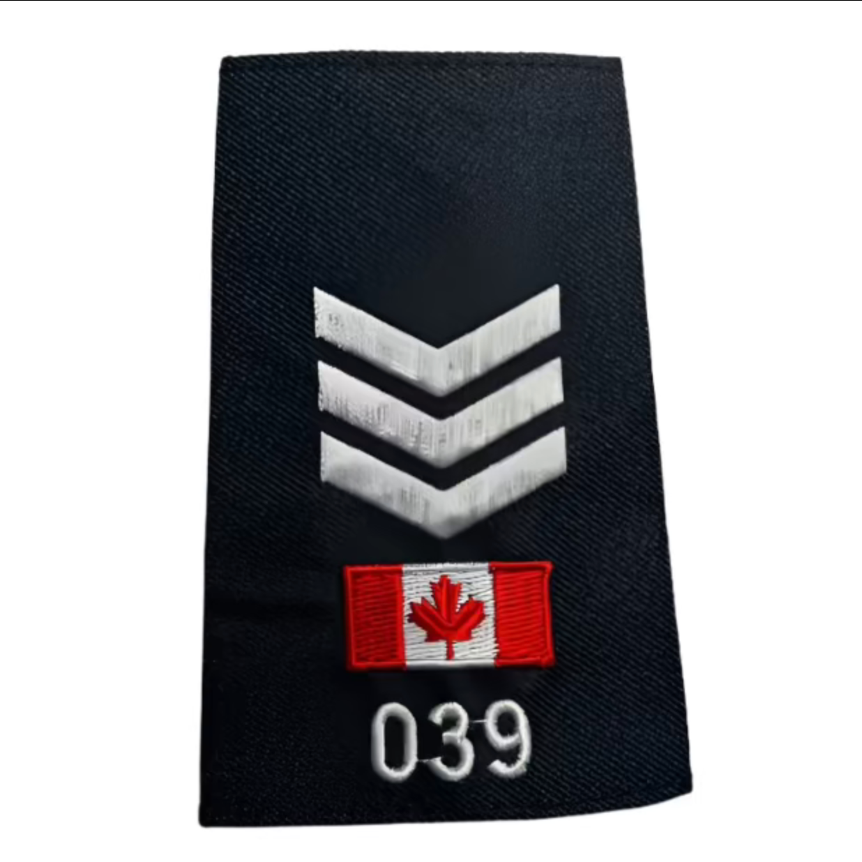 Sergeant Canada Flag # Slip-Ons - EP08CN