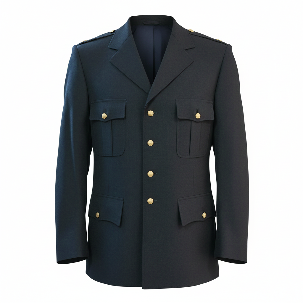 Men's Single Breast Tunic Jacket Class A - TJ100