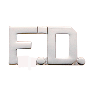 F.D. Collar Silver Pin