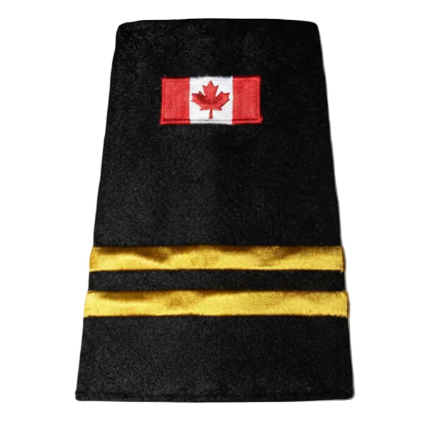 Canada Flag 2 Bar Slip-Ons - EF113C2