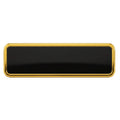 Round Metal Edge Name Bar - NB04