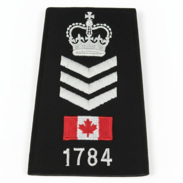 Staff Sergeant Canada Flag # Slip-Ons - EP07CN