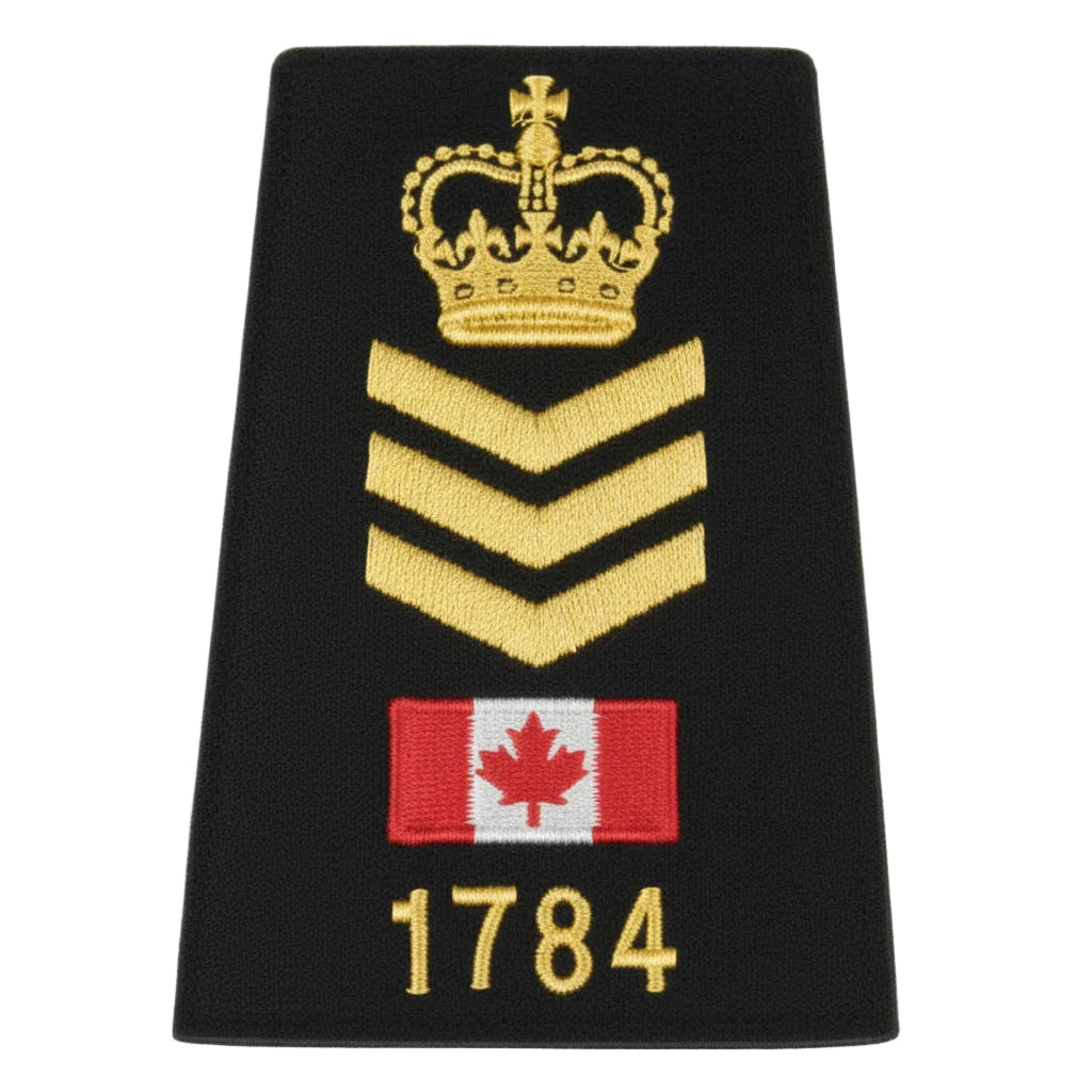 Staff Sergeant Canada Flag # Slip-Ons - EP07CN