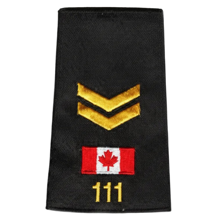 Corporal # Canada Flag Slip-Ons - EP09CN