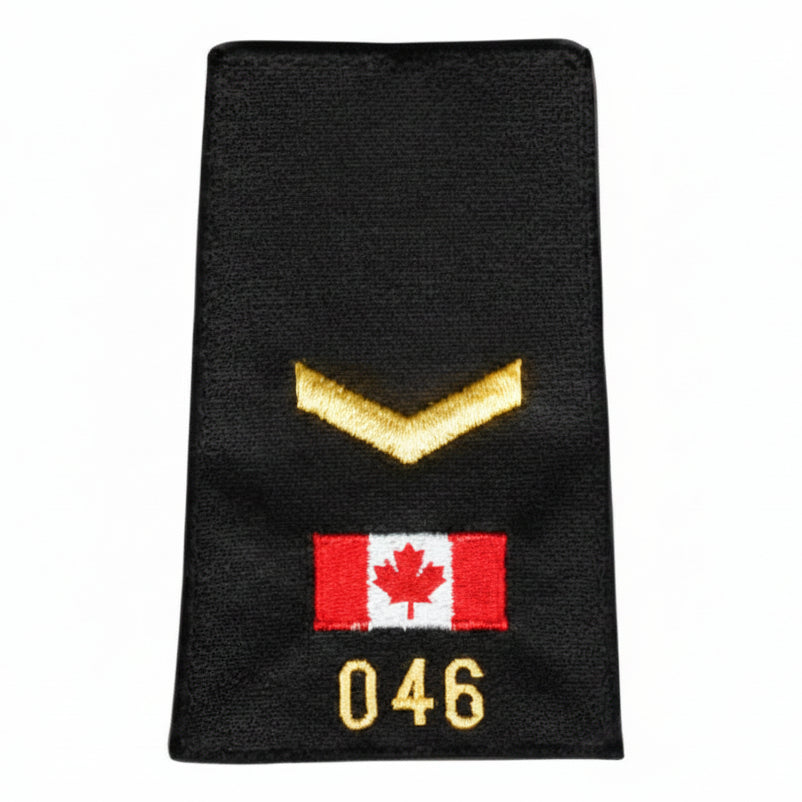 1 Chevron # Canada Flag Slip-Ons - EP25CN