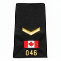 1 Chevron # Canada Flag Slip-Ons - EP25CN
