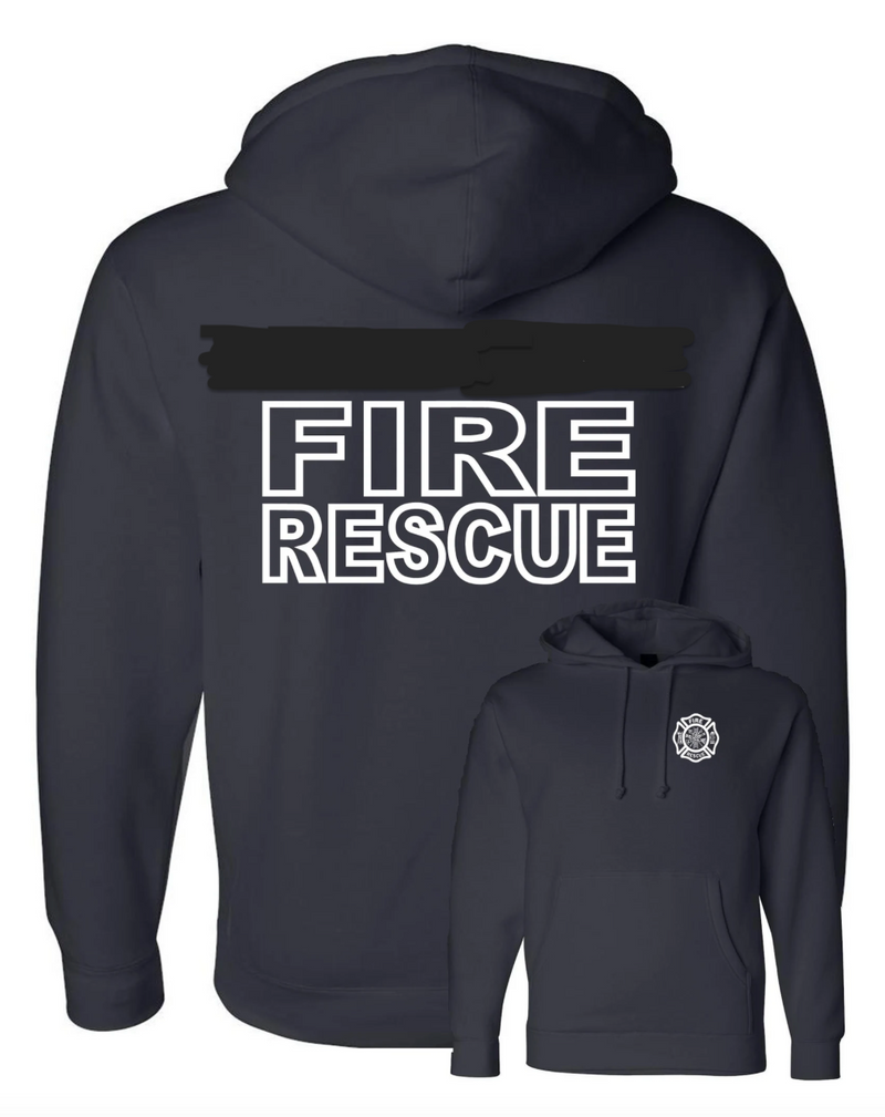 Custom Fire Rescue Hoodie