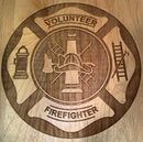 VOLUNTEER FIREFIGHTER/FIREMAN PLAQUE