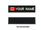 EMBROIDERED CANADA FLAG NAME CREST With Velcro Backing
