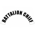 Battalion Chief Curved Helmet Decal - DC25BC