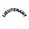Lieutenant Curved Helmet Decal - DC25L