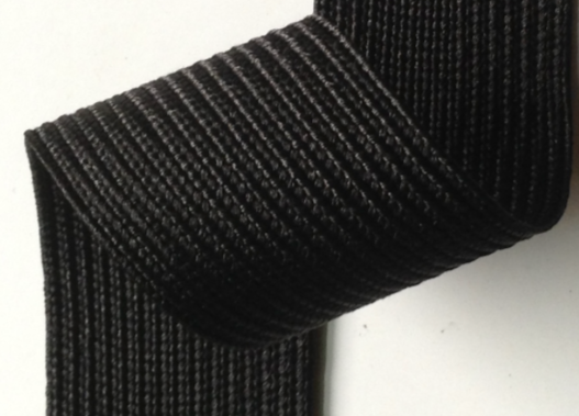 1/2" Black Uniform Braid