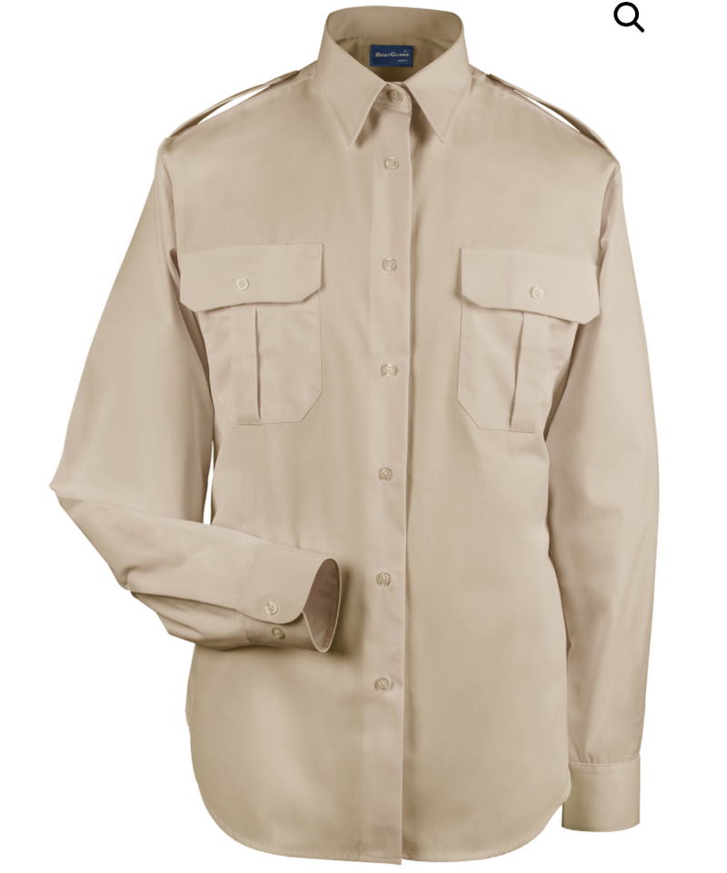 Ladies Canadian Military Shirt Long Sleeve