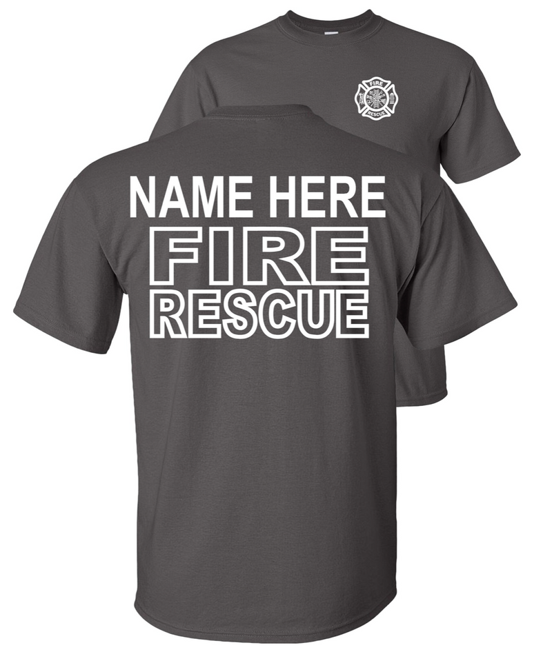 FIRE RESCUE Customised T-Shirt