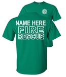 FIRE RESCUE Customised T-Shirt