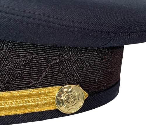 Assistant Deputy Chief Gold Officers Peak Hat - SC404