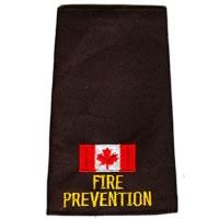 Canada Flag FIRE PREVENTION Slip-Ons