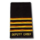 4 Bar Gold Deputy Chief Slip-Ons
