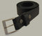 BLACK Leather Belt With Buckle