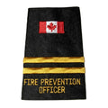 Canada Flag 2 Bar F.P.O Gold Slip-Ons - EF117CG