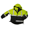 Two Tone Six-in-One Four Season Reversible Safety Jacket - OP62