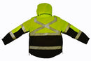 Two Tone Six-in-One Four Season Reversible Safety Jacket