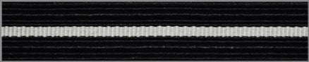 1 Bar CAFC Silver Uniform Braid