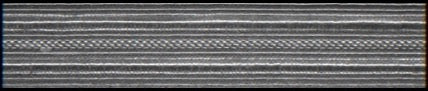 1/2" Silver Cello Uniform Braid