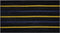 3 Bar CAFC Gold Uniform Braid