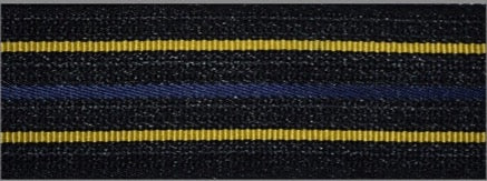 2 Bar CAFC Gold Uniform Braid