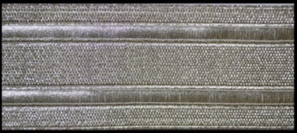 1-1/2" Metallic Silver Uniform Braid