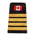 4 Bar Gold OAFC w/ Can. Flag Slip-On - EF21CG