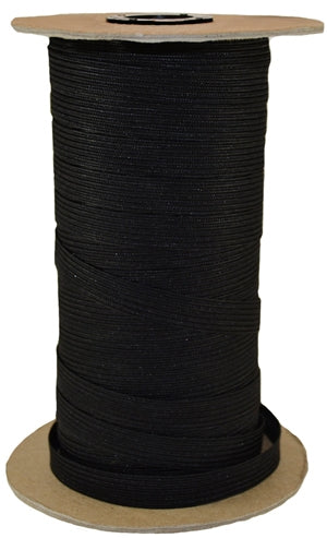 1/2" Black Uniform Braid