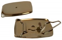 Dress Belt Buckle Silver