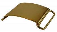 Ceremonial Gold Curved Buckle