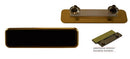 NB04G Round Gold Metal Edge Name Bar