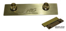 NB08G3 Gold Name Bar 3 Lines