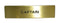 NB08G1 Gold Name Bar 1 Line