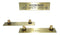 NB08G2 Gold Name Bar 2 Lines