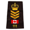 STAFF SERGEANT Gold # Canada Flag Slip-Ons